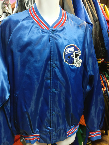 Vintage 80s NEW YORK GIANTS NFL Chalk Line Nylon Jacket XXL – XL3 ...