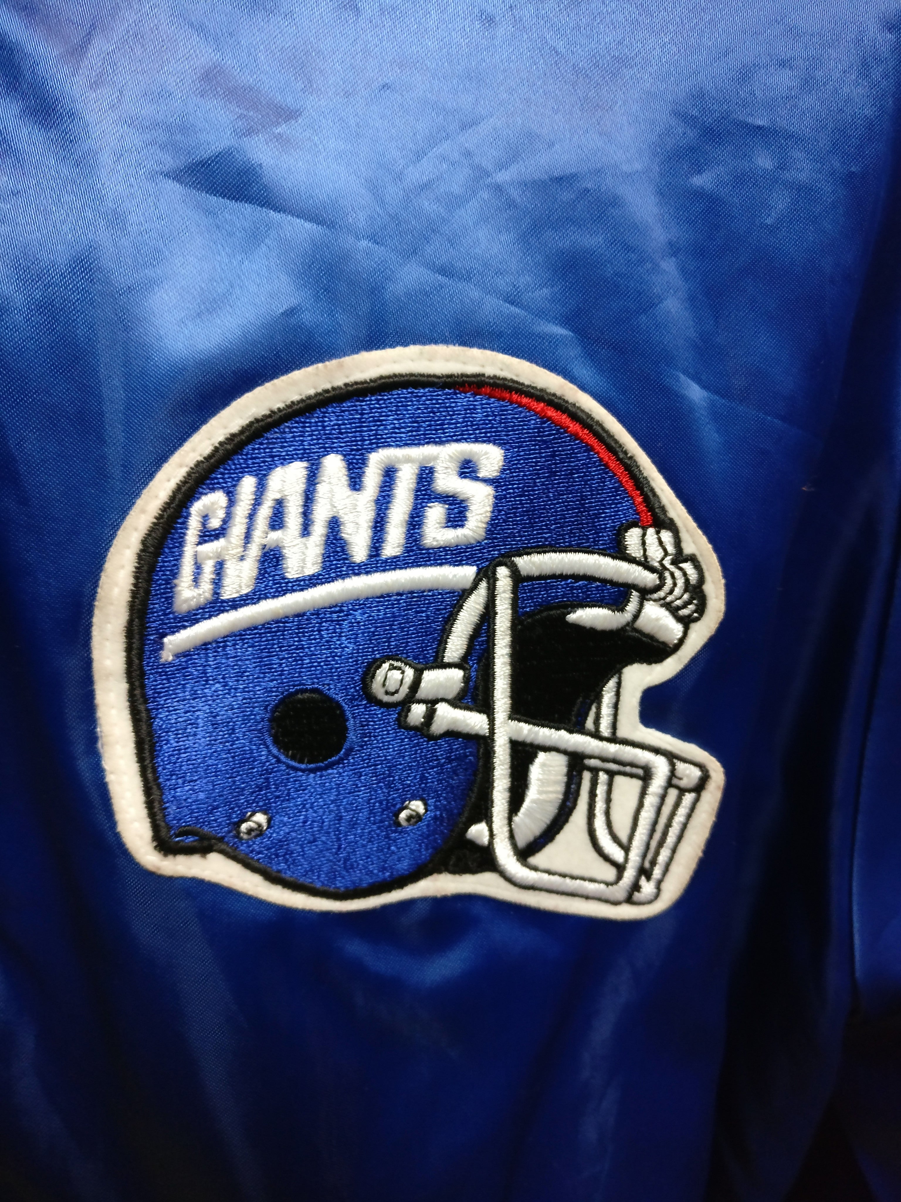 Vintage 80s NEW YORK GIANTS NFL Chalk Line Nylon Jacket XXL – XL3 ...