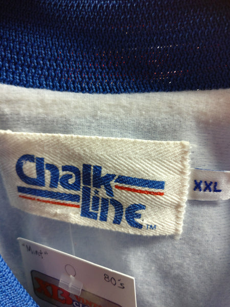 Vintage 80s NEW YORK GIANTS NFL Chalk Line Nylon Jacket XXL – XL3 ...