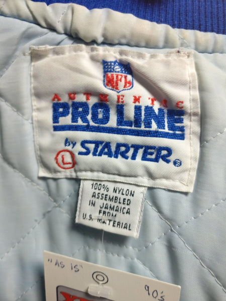 Vintage 90s BUFFALO BILLS NFL Starter Nylon Jacket L – XL3 VINTAGE CLOTHING