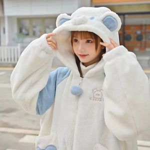 Polar Bear Hoodie - Super Anime Store - Polar Bear Hoodie