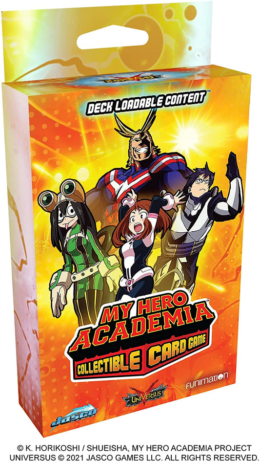 Jasco My Hero Academia Collectible Card Game Series 1 Unlimited | 10-Card  Single-Pack Booster Pack | Trading Cards for Adults and Teens | Ages 14+ |  2