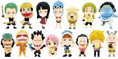 Super Anime Store One Piece Childhood Series 2 Mini Figure Mini Big Head Random Box