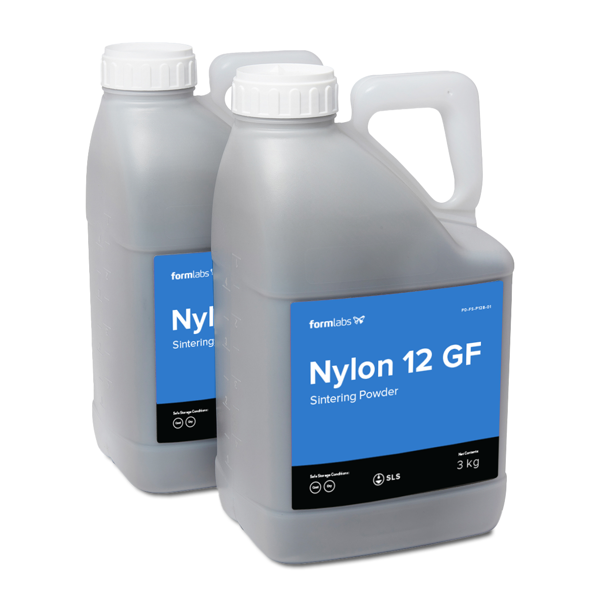  Formlabs Nylon 12 Powder for Fuse 1 (Glass Fiber) (6kg) 