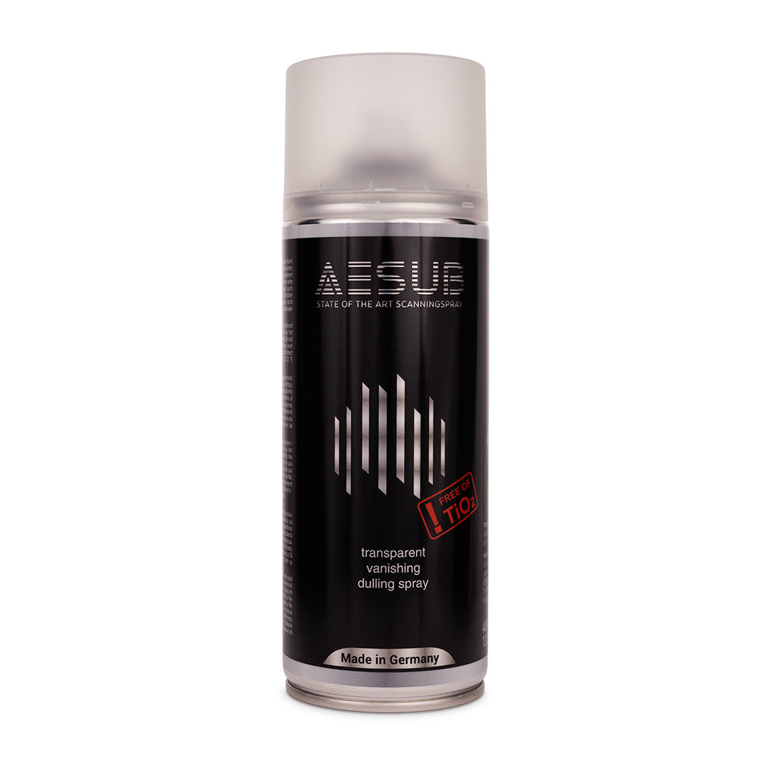  AESUB Transparent - Disappearing Dulling Spray for 3D Scanning 