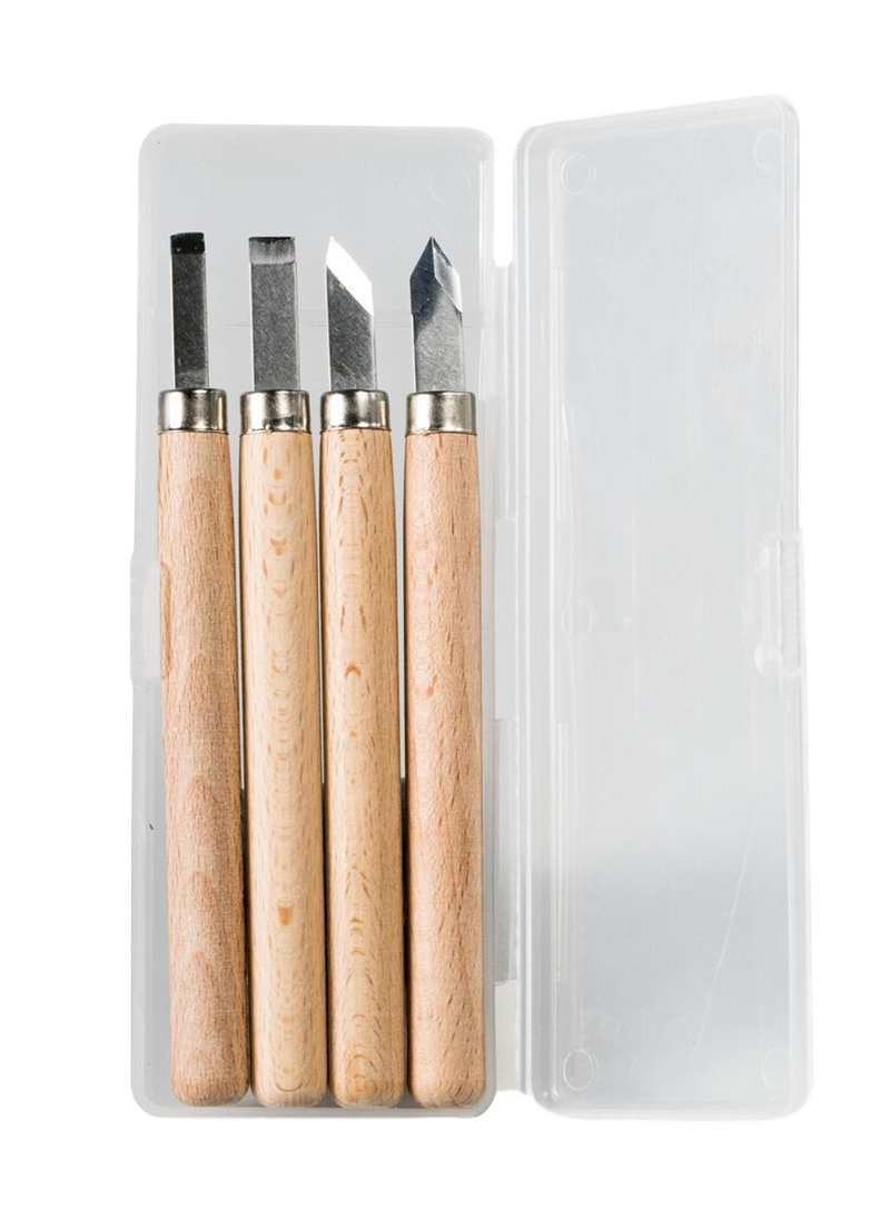  Chisel Set (4 piece w/case) 