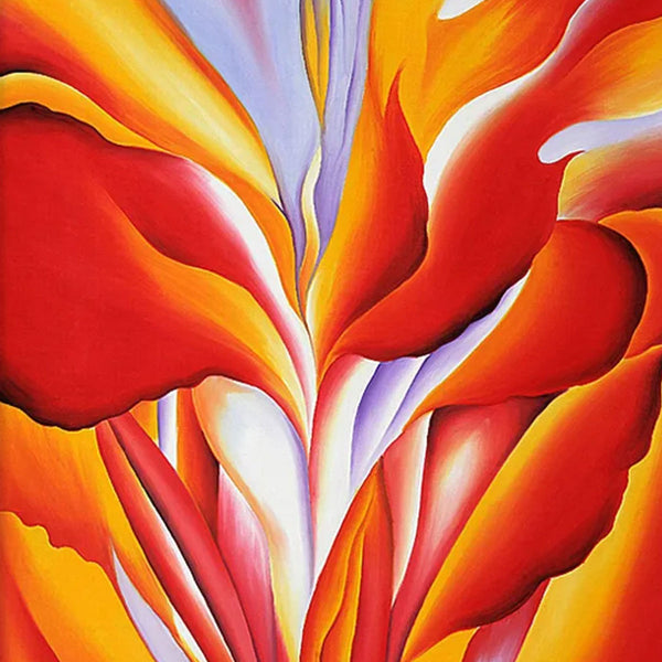 Georgia O'Keeffe's flower paintings