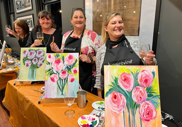 Paintvine paint and sip events