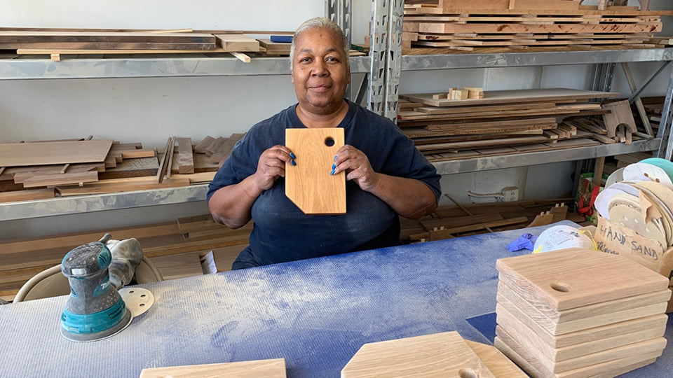 women in woodworking would works downtown women's center