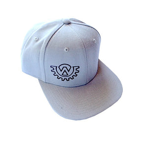 Wod Gear Snapback Hat Grey