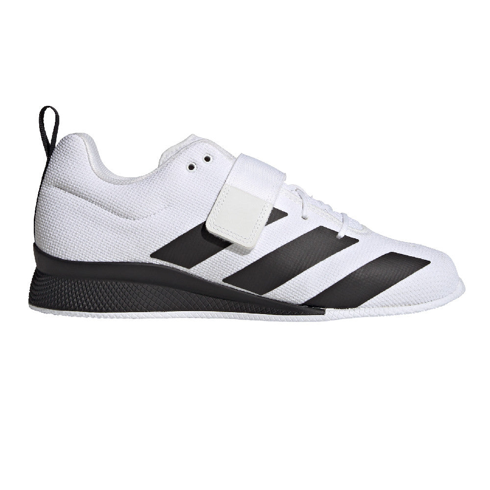 Adidas Adipower 2 Unisex Weightlifting Shoes - White/Black Gear Australia