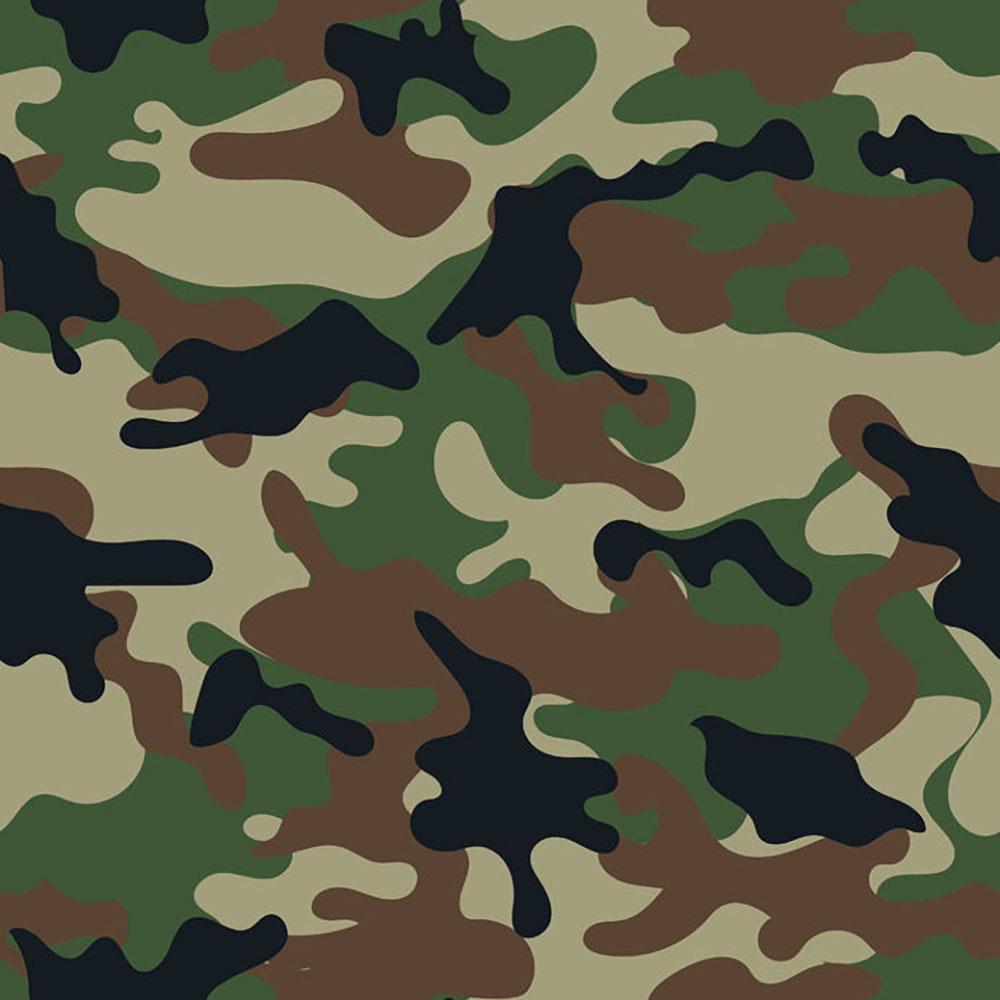 Arthouse Camo Camouflage Metallic Wallpaper