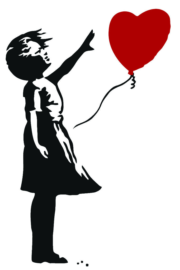 Бэнкси balloon girl. Девочка с шаром Бэнкси. Бэнски девочка с шаром. Бэнкси девочка с шариком оригинал.