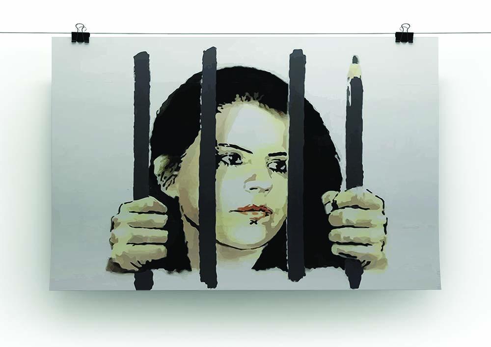 Banksy Zehra Dogan New York Canvas Print or Poster | Canvas Art Rocks ...