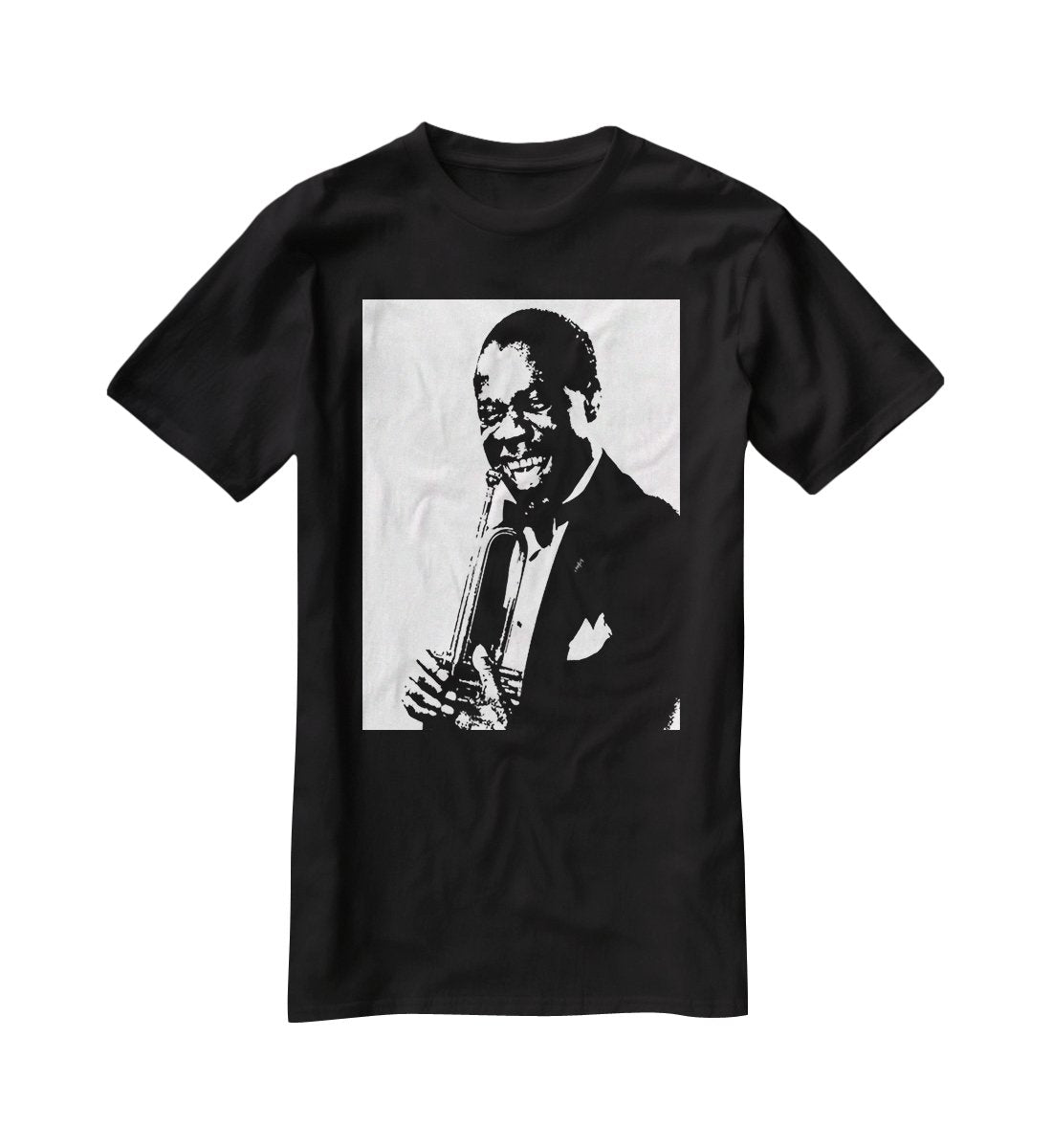 Louis Armstrong T-Shirt, Canvas Art Rocks US
