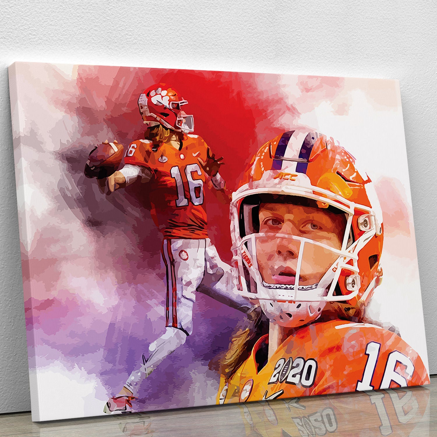 Trevor Lawrence Wallpaper 4 Split Panel Canvas  Canvas Art Rocks  Canvas  Art Rocks US