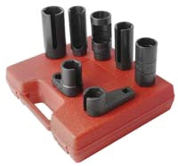 7 Piece Oxygen Sensor Socket - 1