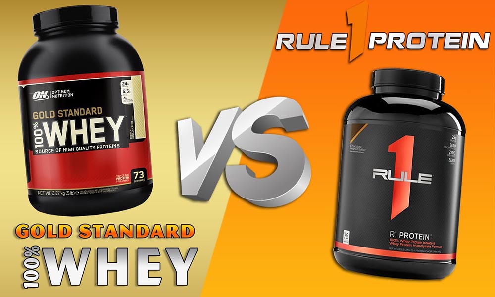 So sánh sữa Whey Gold Standard và Rule 1 loại nào tốt hơn?