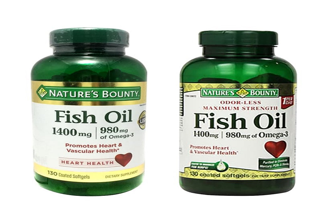 Dầu cá Nature’s Bounty Omega 3 Fish Oil 1400mg