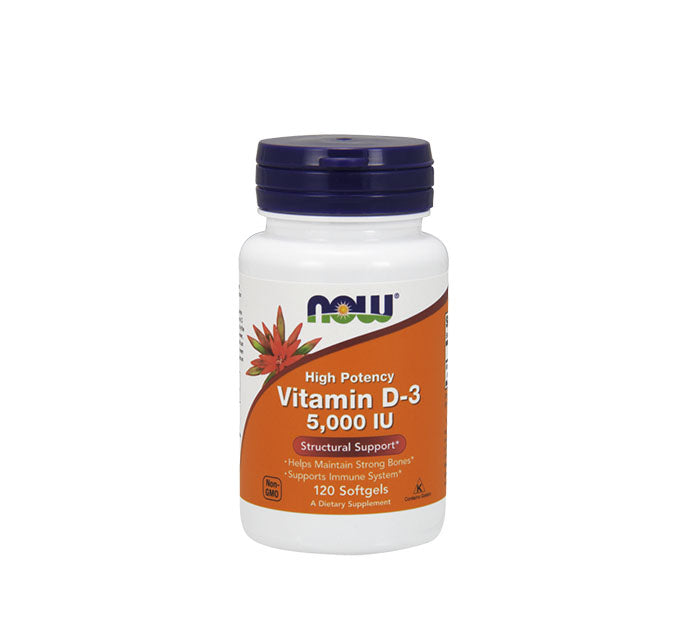 Now Vitamin D3 5000 Iu 120v