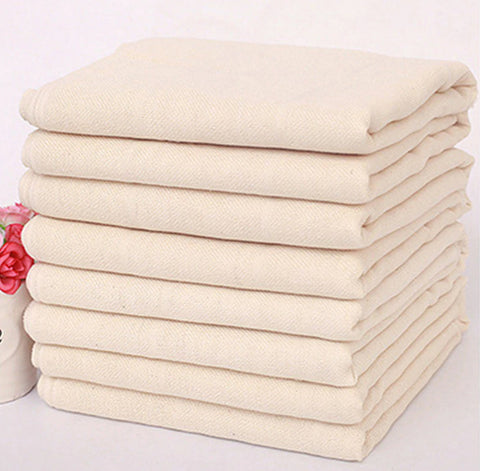 pile of flour sack towels