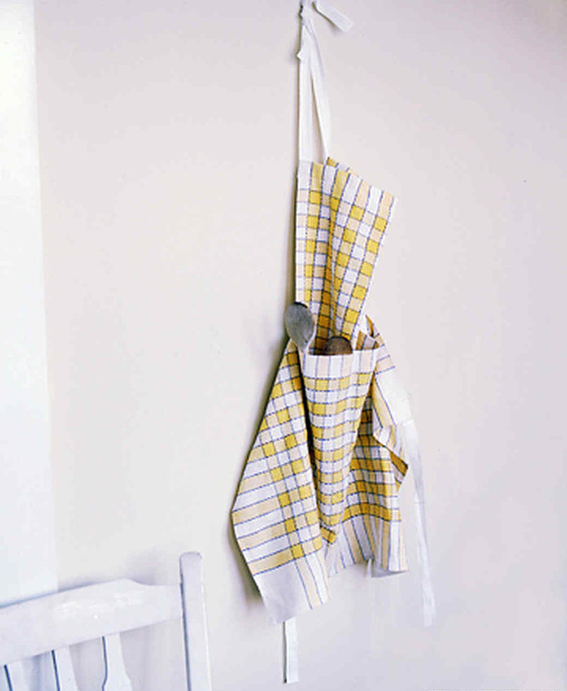 21 Cool Ideas For Tea Towel Crafts - Pillar Box Blue