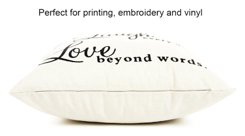 Throw Pillow Printing Service - Blank Pillow