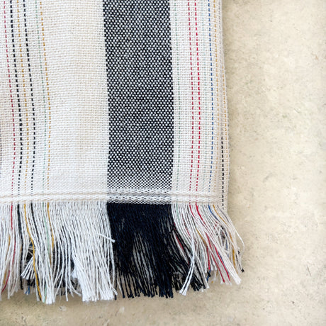 Zebrine Turkish Bath Towel, Travel Peshtemal / Sarong Cotton