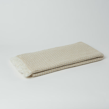 Waffle Kitchen Towel in Beige