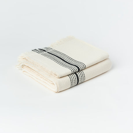 Silvia Cotton Turkish Bath Towel | The Loomia