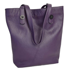 Mary Button Tote - Grap