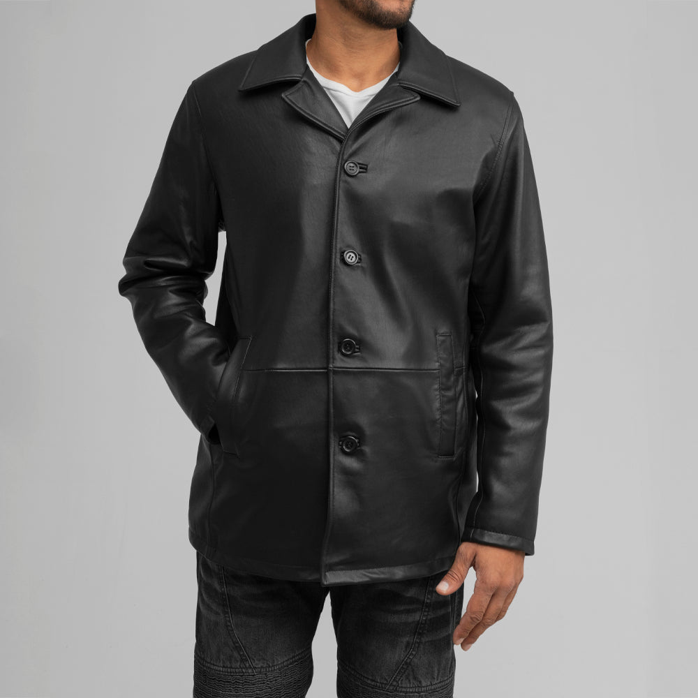 Men's Car Coat #4064NZ - Artisan Leather by Sole Survivor