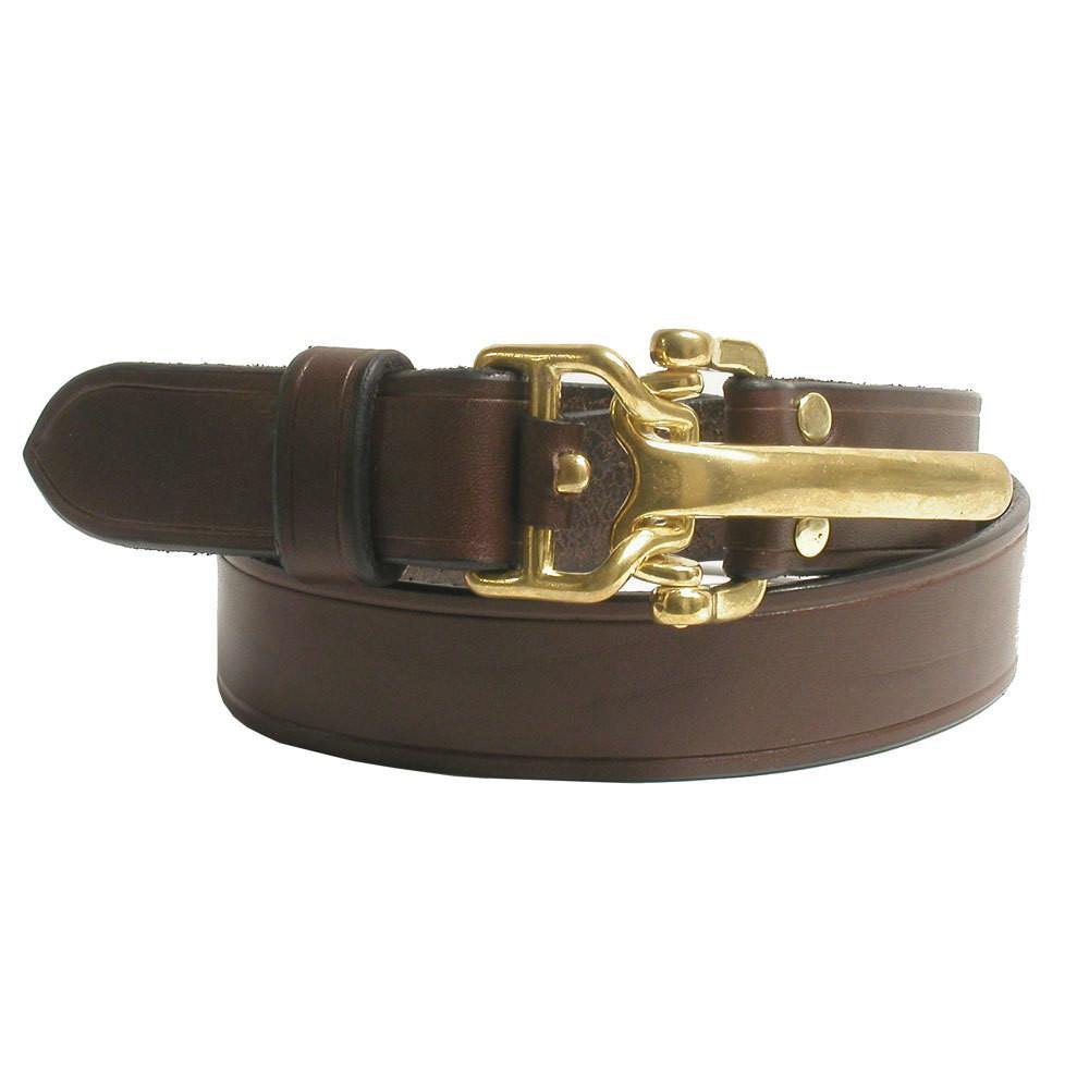8906 Double Ring Cinch Belt - Artisan Leather by Sole Survivor