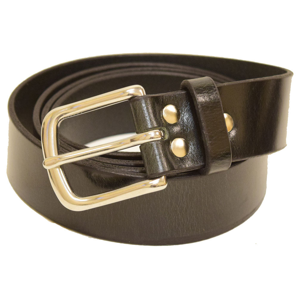 Two inch Wide Patent Leather Belt