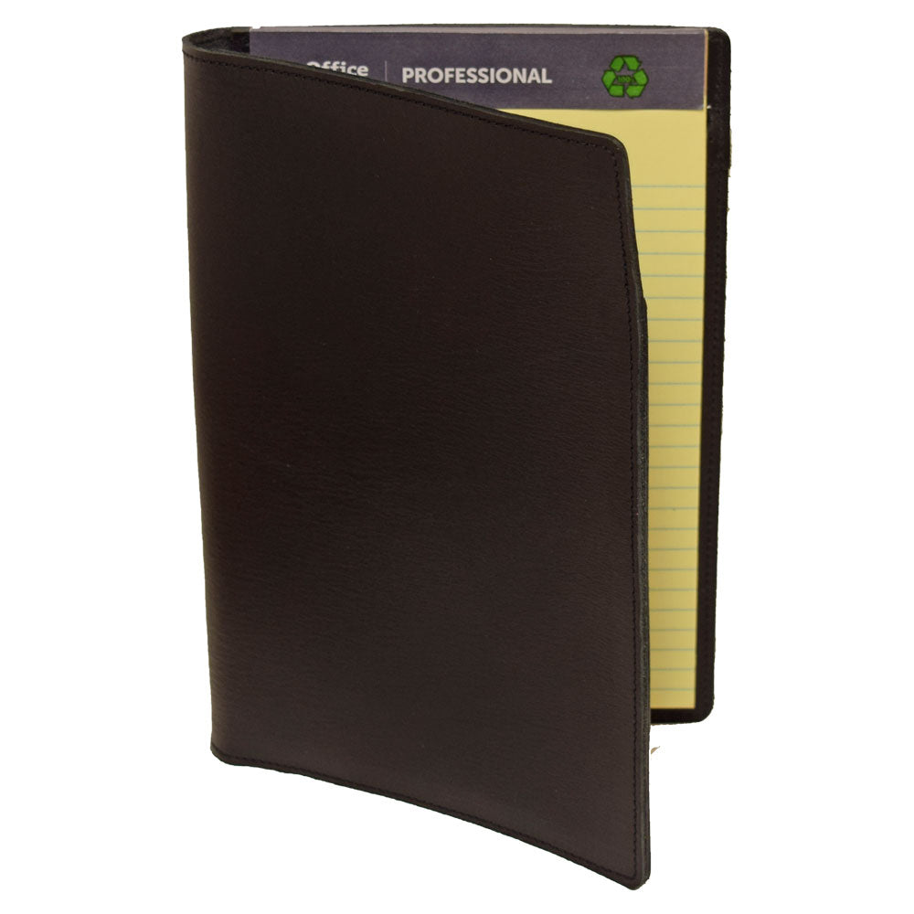 Black Leather Legal Pad Portfolio – LeatherNeo