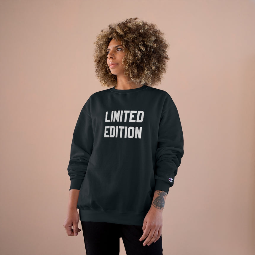 "Limited Edition" Champion Sweatshirt - Kaleidadope