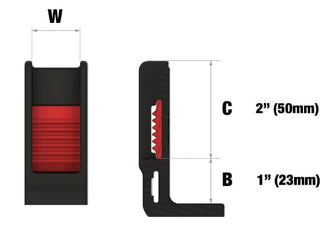 Vertical Rail Dimensions