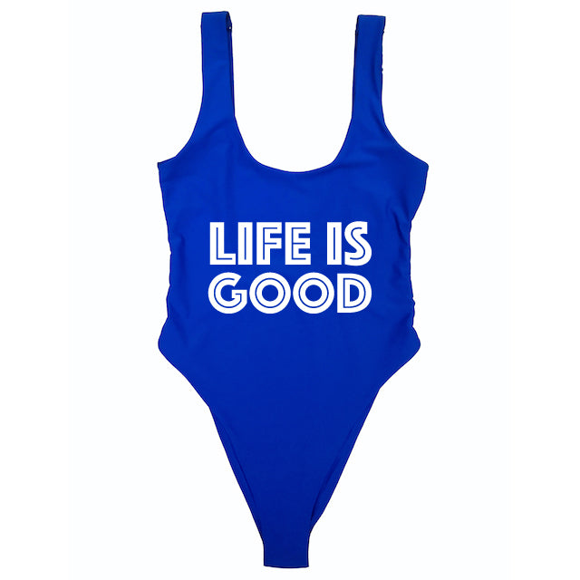 life is good bathing suit