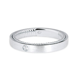 white gold trinity ring