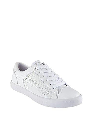 g by guess white sneakers