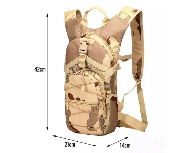 backpack size chart