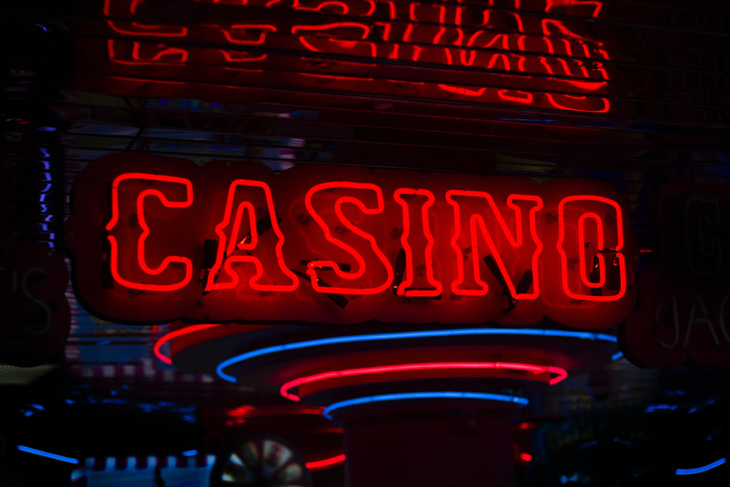 neon casino banner