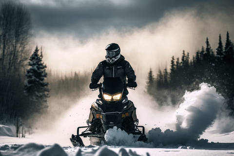 snowmobile rider