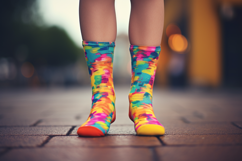 diy kids colorful socks