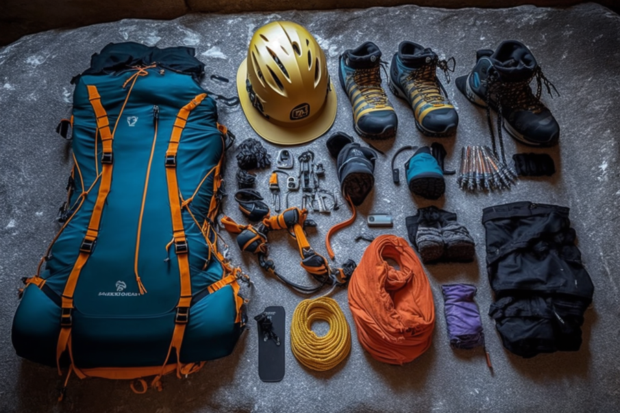 ice climbing gear