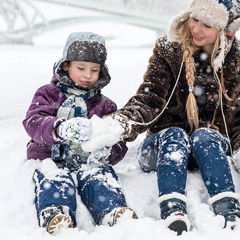guanti invernali da neve per bambini