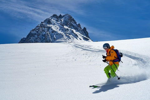 esquiar en la nieve