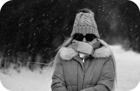 femme enceinte pendant la saison des neiges