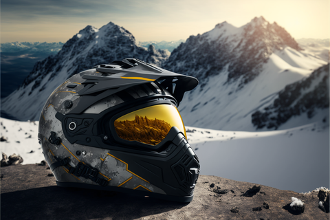 protect your snowmobile helmet