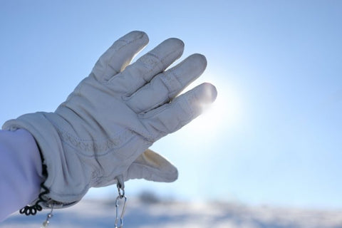 雪地里的手套